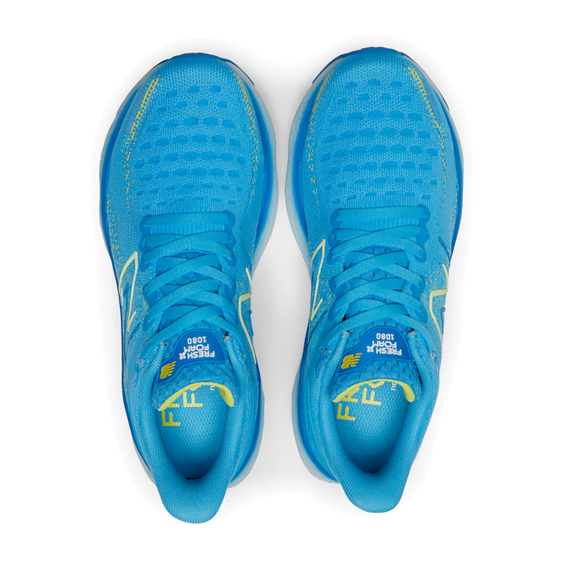 New Balance Fresh Foam X 1080 V12 - Vibrant Sky - Lemonade - Serene Blue