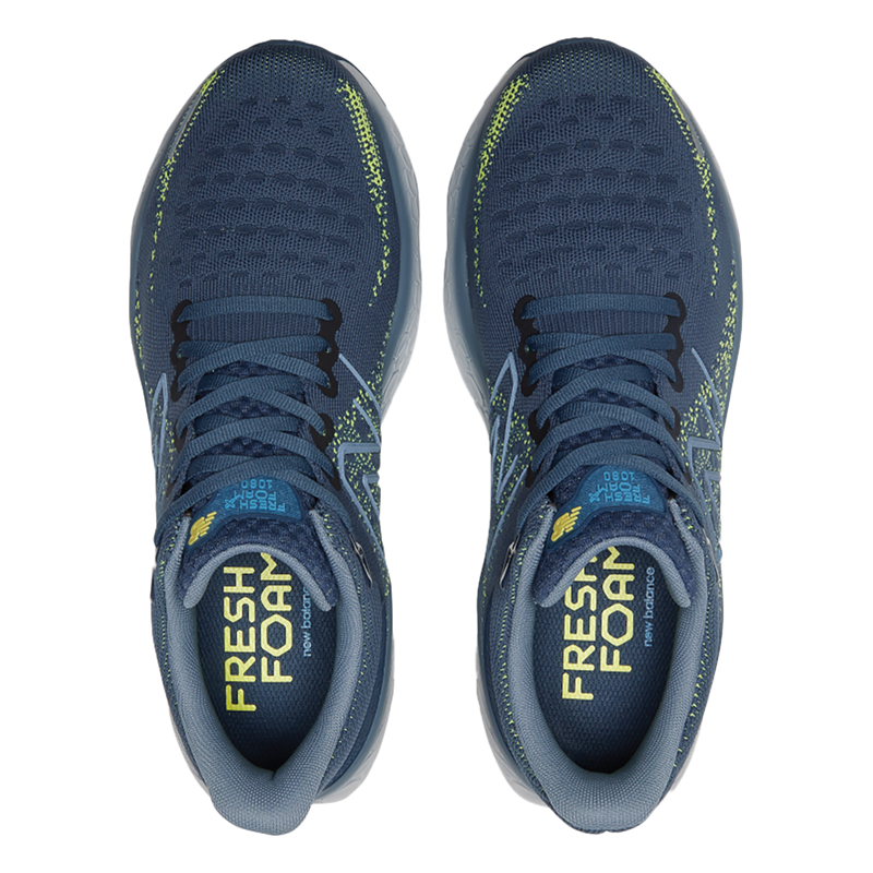 New Balance Fresh Foam X 1080 V12 - Vintange Indigo - Cosmic Pineapple - Arctic Grey