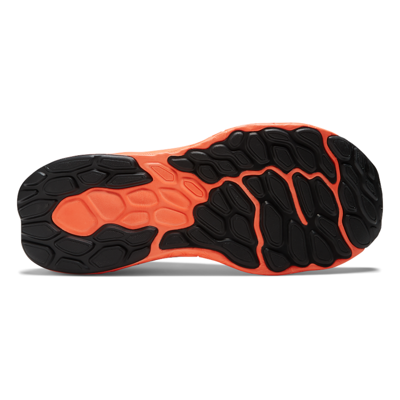 New Balance Fresh Foam X 1080 V12 - White - Neon Dragonfly - Hot Marigold