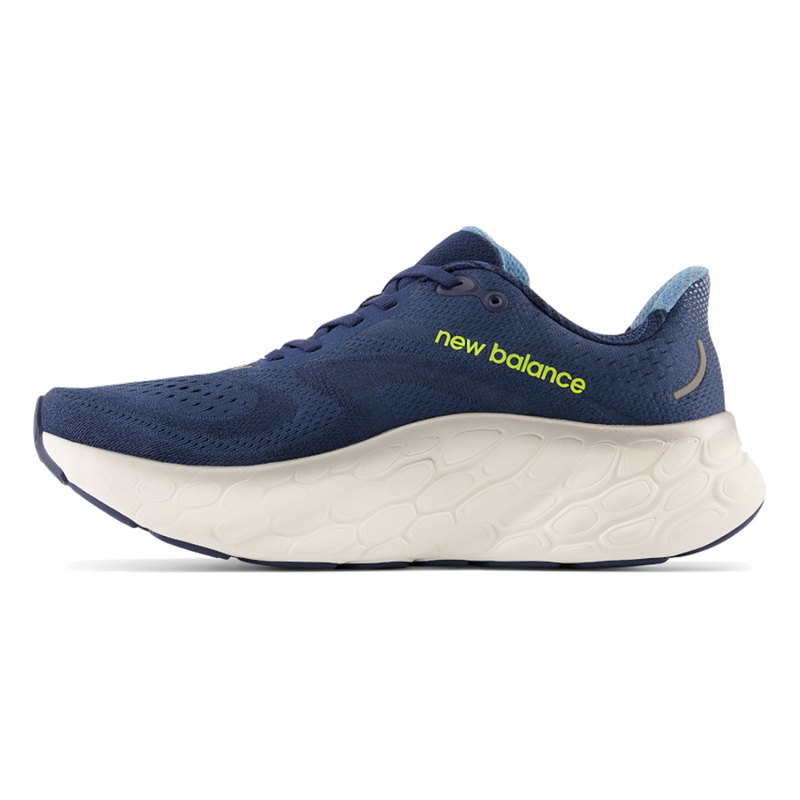 New Balance Fresh Foam X More V4 - Navy - Cosmic Pineapple - Heritage Blue