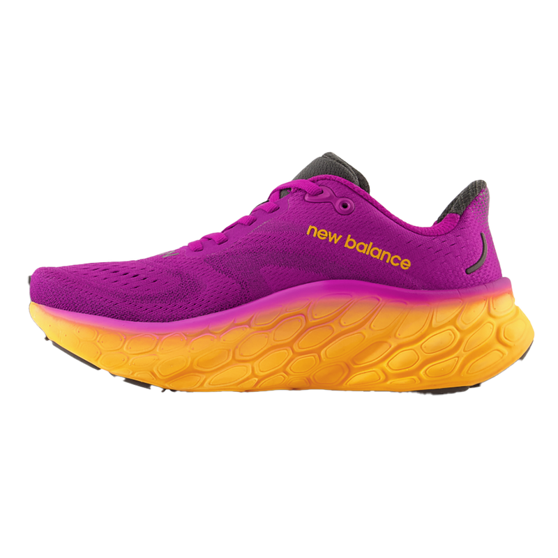 New Balance Fresh Foam X More V4 - Purple Punch - Hot Marigold - Blacktop