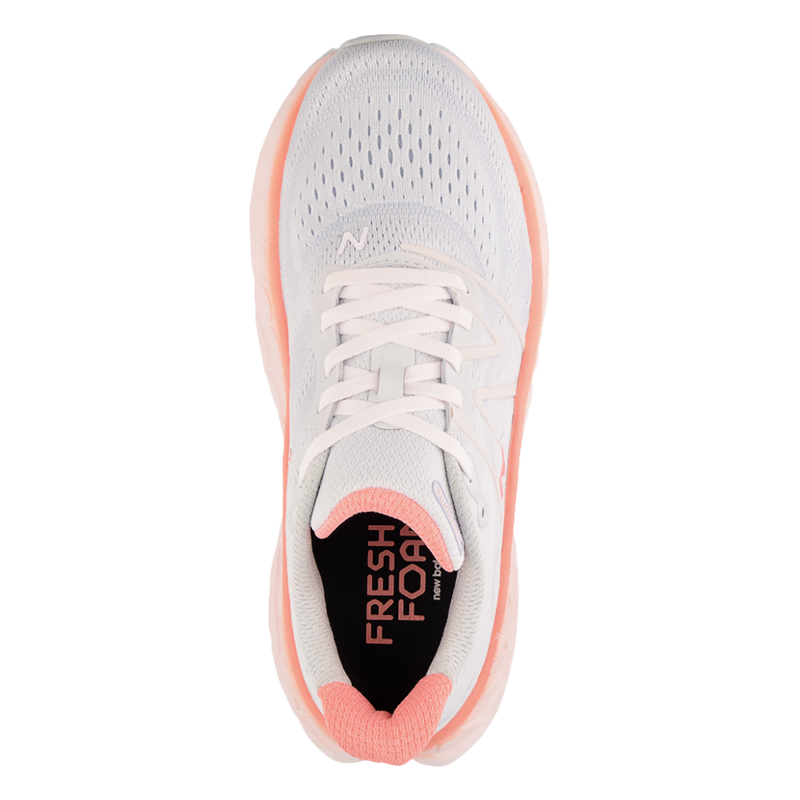 New Balance Fresh Foam X More V4 - Quartz Grey - Washed Pink - Grapefruit
