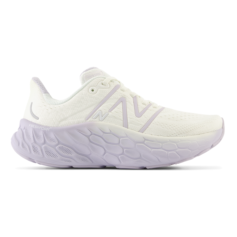 New Balance Fresh Foam X More V4 - Sea Salt - Grey Violet