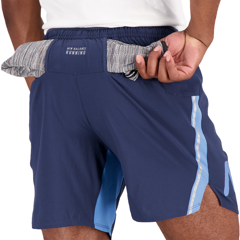 New Balance Graphic Impact Run 7" Short
