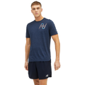 New Balance Graphic Impact Run Shortsleeve