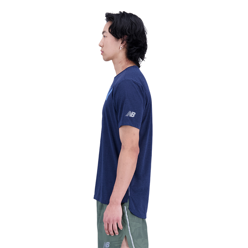 New Balance Graphic Impact Run Shortsleeve