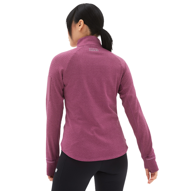 New Balance NB Heat Grid Half Zip Pullover