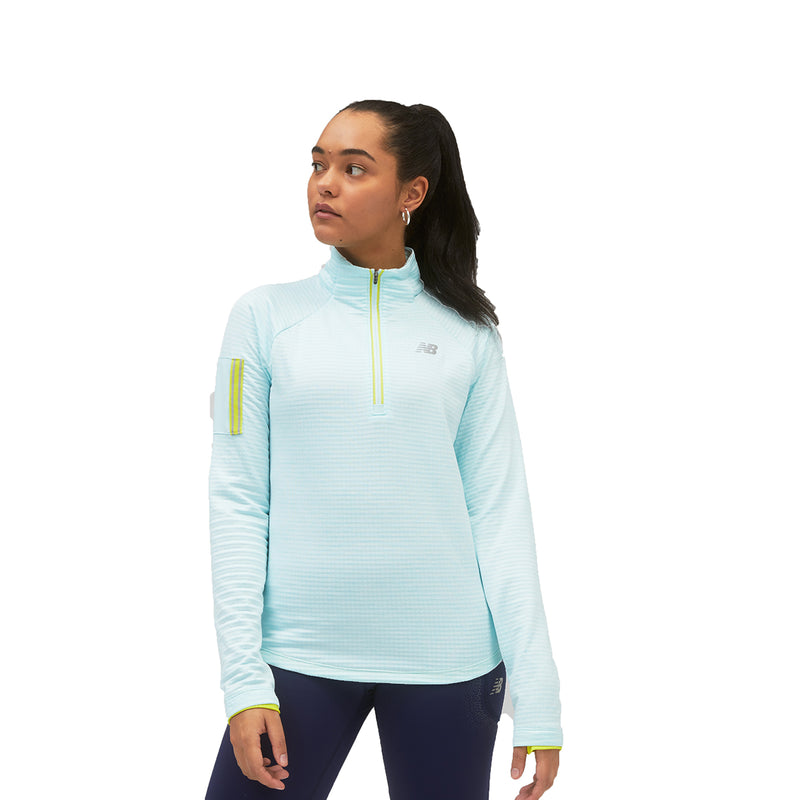 New Balance NB Heat Grid Half Zip Pullover