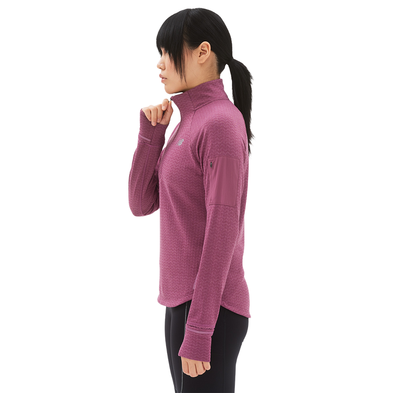 New Balance NB Heat Grid Half Zip Pullover