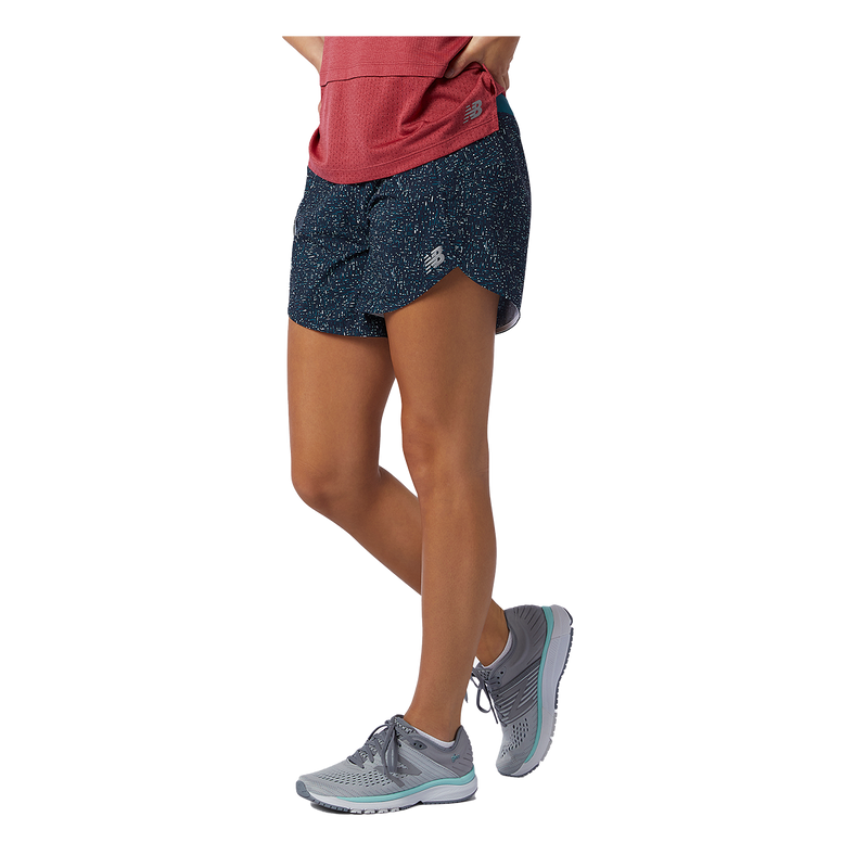 New Balance Printed Impact Run 5" Short