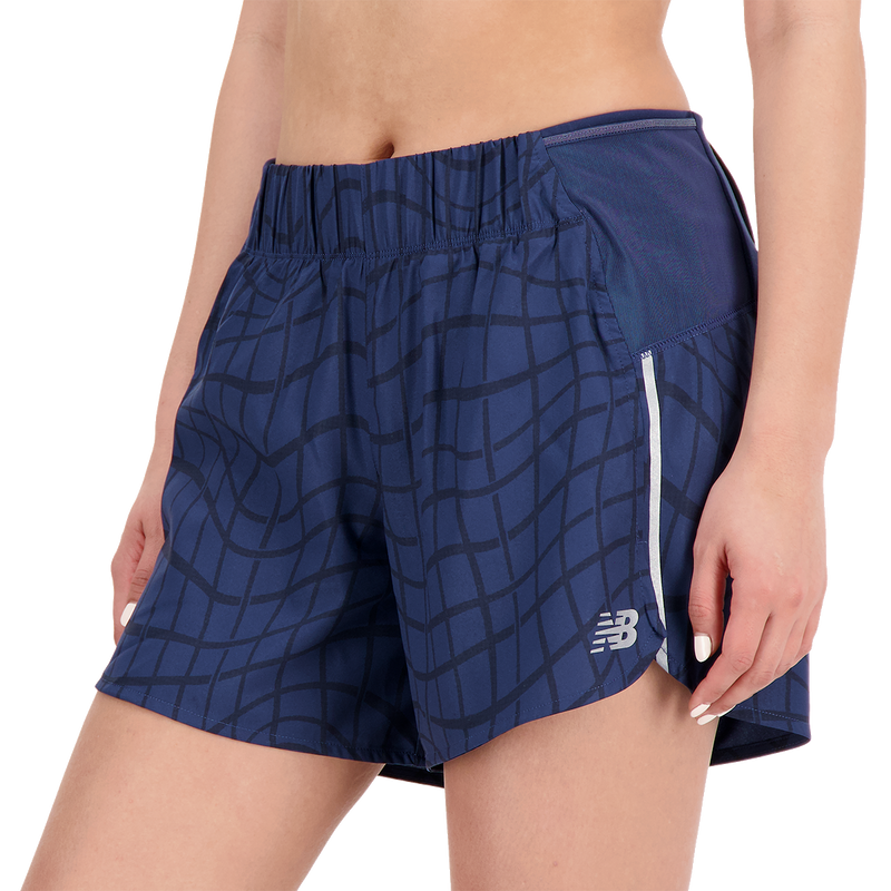 New Balance Printed Impact Run 5" Short