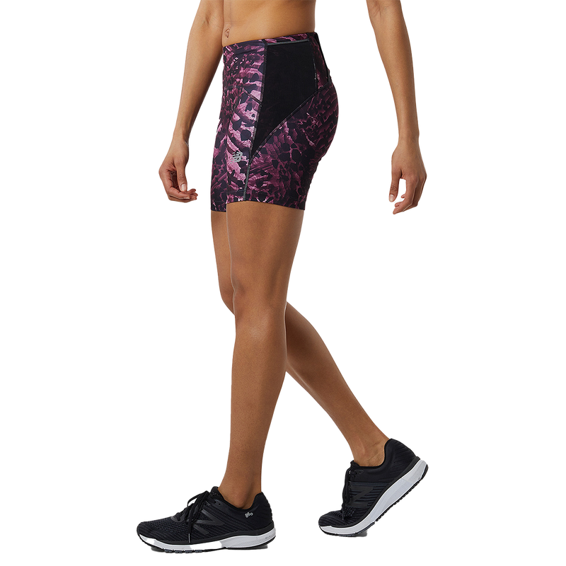 New Balance Printed Impact Run Fitted Short