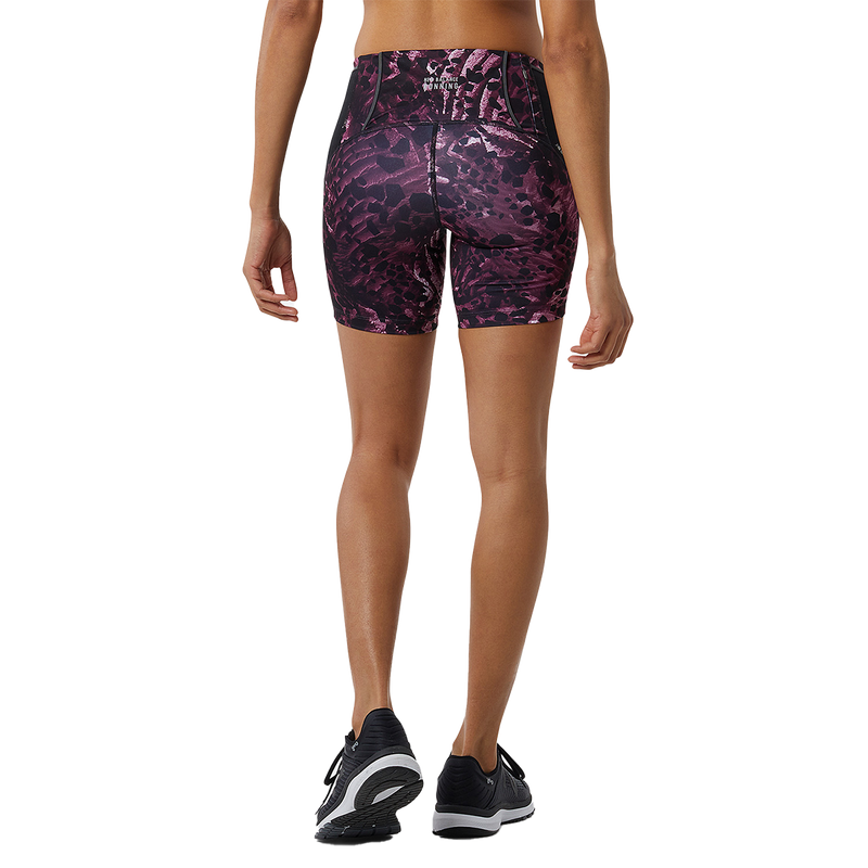 New Balance Printed Impact Run Fitted Short
