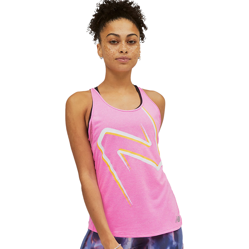 New Balance Printed Impact Run Tank
