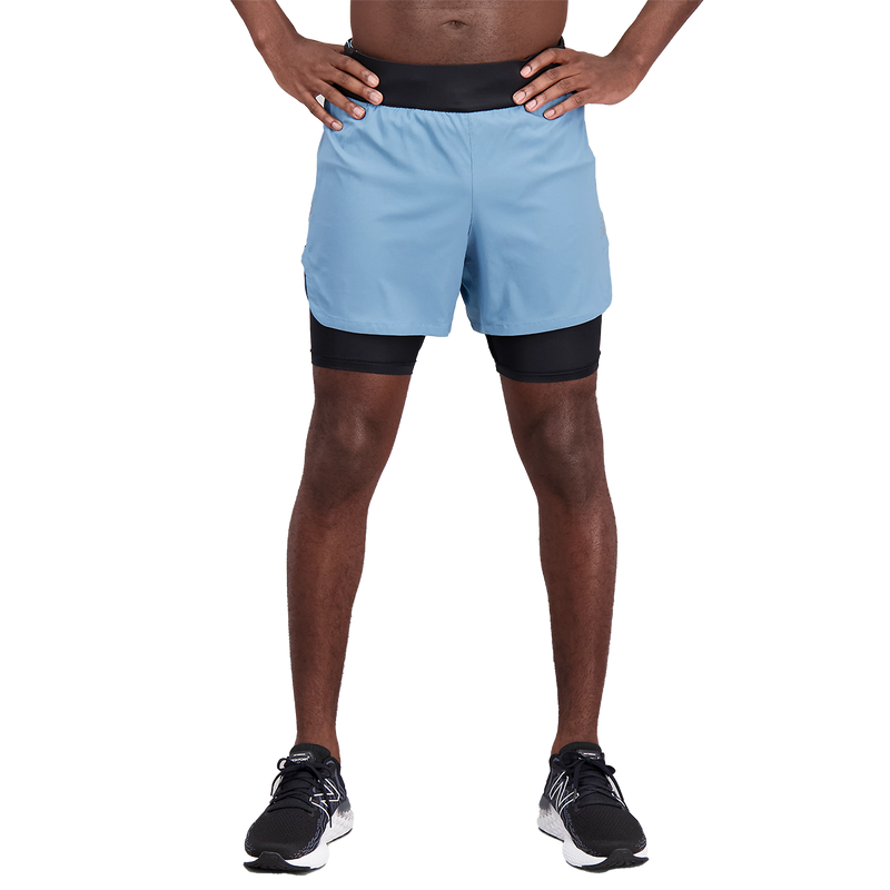 New Balance Q Speed Fuel 2 in 1 5" Short