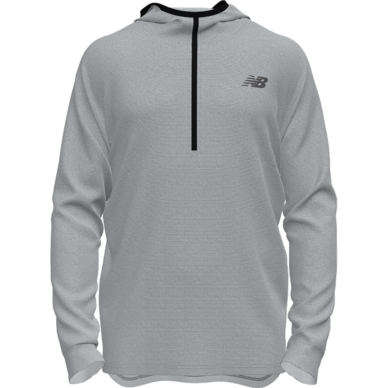 New Balance Tenacity Hooded Quarter Zip Pullover