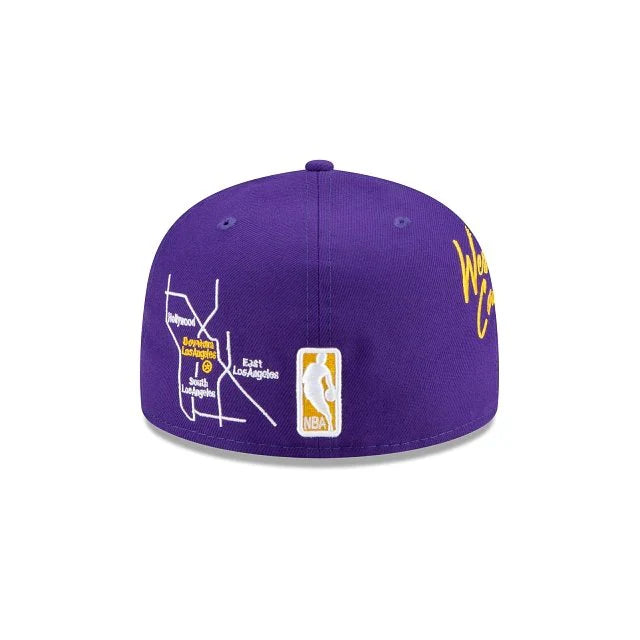 New Era Los Angeles Lakers City Transit 59FIFTY Fitted Hat
