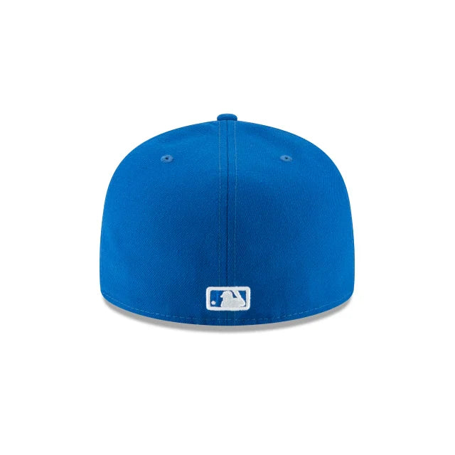 Back View of New Era New York Yankees Blue Basic 59FIFTY Fitted