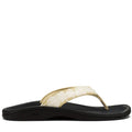 Quarter turn Women's Olukai Footwear style name Ohana in color Toasted Coconut. Sku: 20110-TCZQ