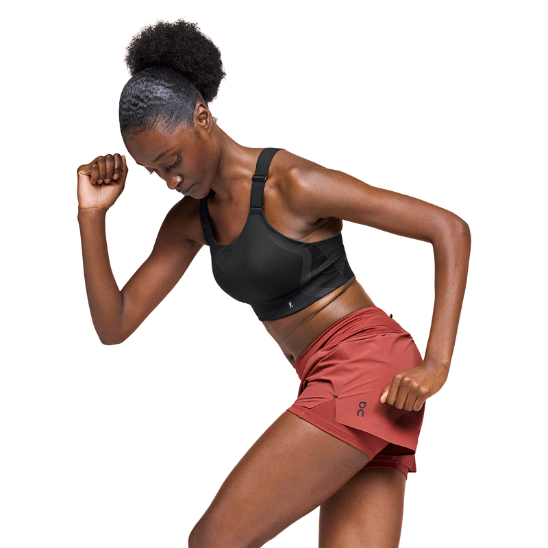ON Performance Flex Bra Black Black womens