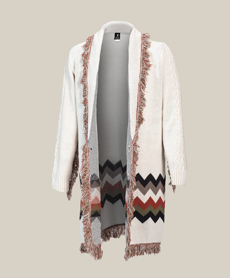 Paricutin V-Neck Heritage Cardigan - Espiritu