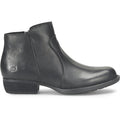 Quarter turn view Women's Born Footwear style name Rani Wp in color Black. Sku: BR0062603