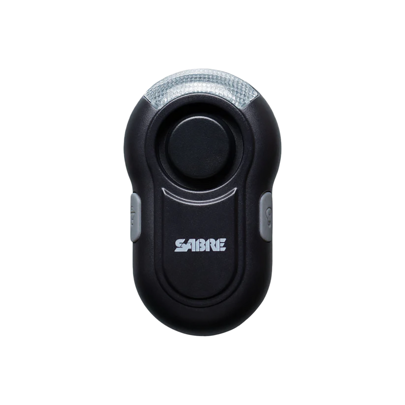 Sabre Clip-On Personal Alarm with LED Safety Light