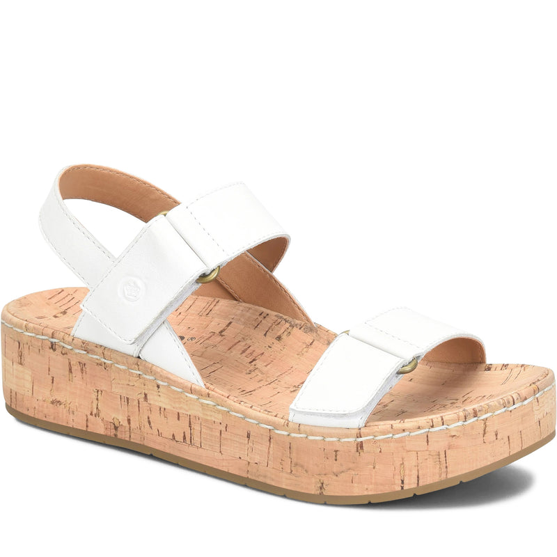 Women's Born Sloan in White. Sku: BR0071201