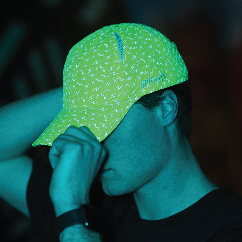 Sprints Neon Flash Reflective Hat
