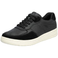 Quarter turn view Men's Rieker Footwear style name Stefano 06 in color Black. Sku: B7806-00